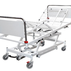 lit hospitalier avec trendelenburg et hauteur variable