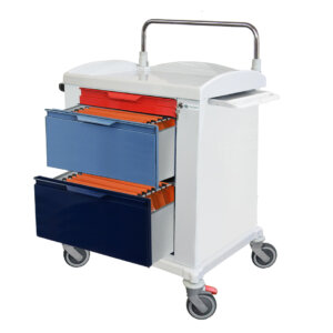 chariot porte dossiers