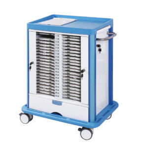 chariot porte dossiers