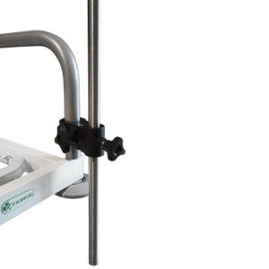 tige porte serum pour lit, inox