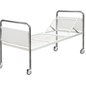 lit hospitalier avec relÈve buste et roues