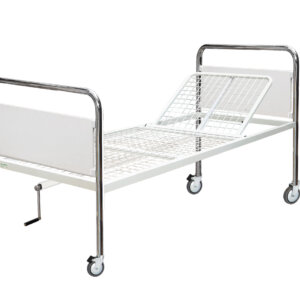 lit hospitalier avec relÈve buste et roues