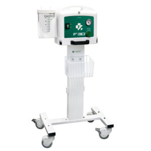 aspirateur sur roulettes (1x1 l jar 230v 50/60 hz) aspirateur pour chirurgie mineure, À usage professionel avec moteur puissant À double piston. idÉal pour traitements post